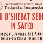Tu B'Shebat Seder in Safed
